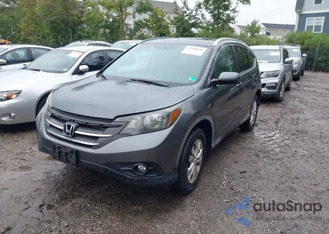 2013 Honda Cr-V Ex-L from USA, damaged, VIN 2HKRM4H74DH637826